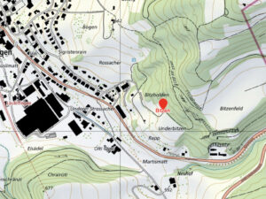 Bitzen Lageplan