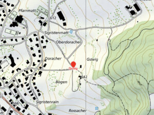 Gsteig Lageplan