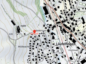 Haldenrain Lageplan