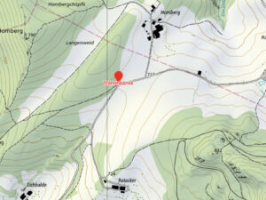 Tränenbänkli Lageplan